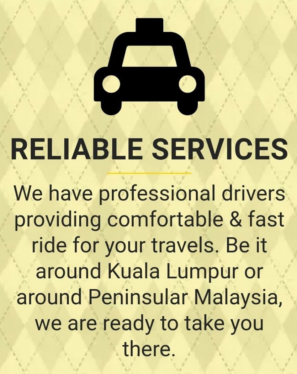 We Provide Transfer Service Within Peninsular Malaysia